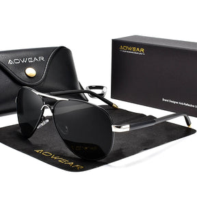 Óculos de sol Masculino Valenteo Aviador