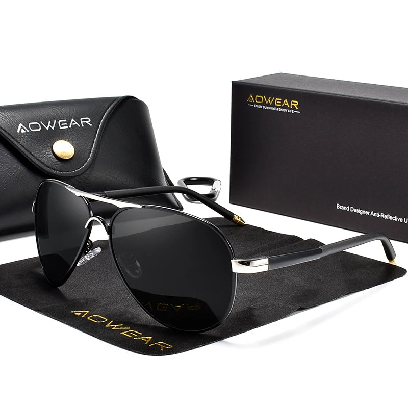 Óculos de sol Masculino Valenteo Aviador