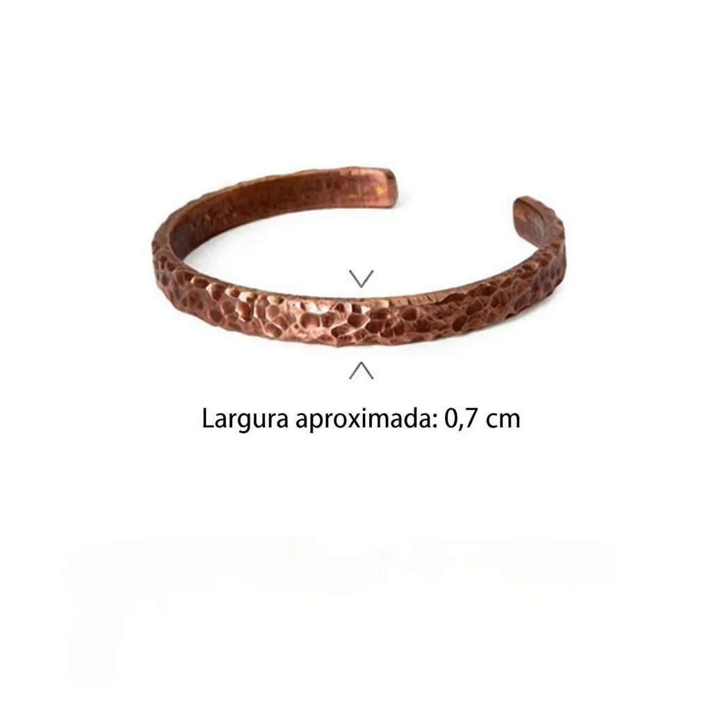 Pulseira Masculina Valenteo Hammered