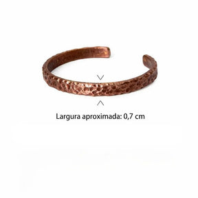 Pulseira Masculina Valenteo Hammered
