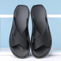 estilo masculino com papete de couro