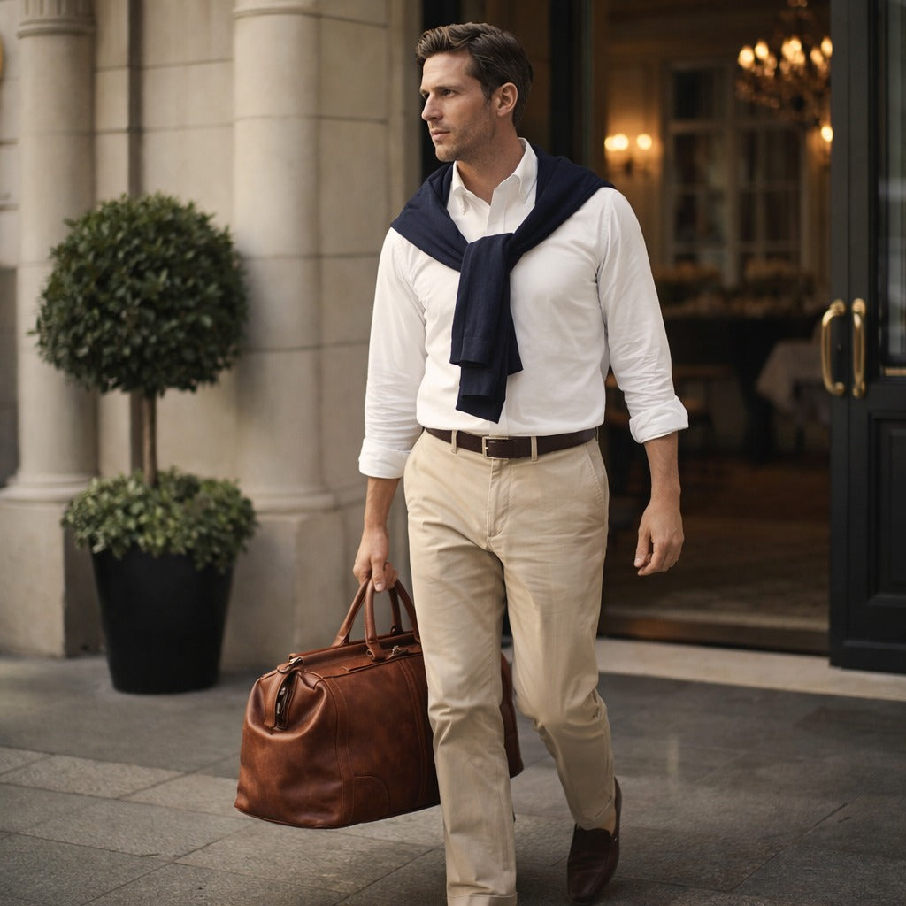 mala de mão masculina executiva grande capacidade