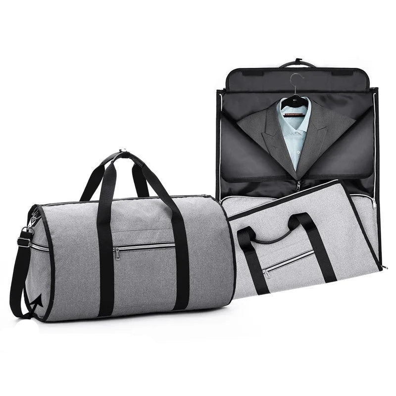 mala de viagem leve executiva 1kg cinza