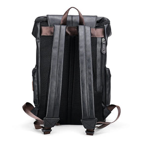 Sistema de alças ergonômicas e acolchoamento traseiro da mochila Valenteo