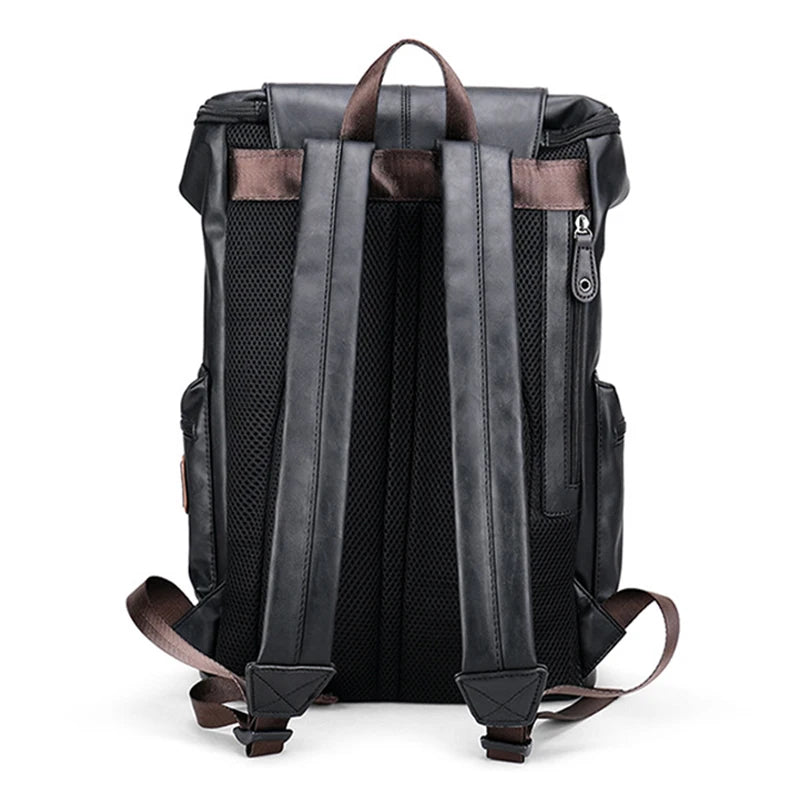 Sistema de alças ergonômicas e acolchoamento traseiro da mochila Valenteo