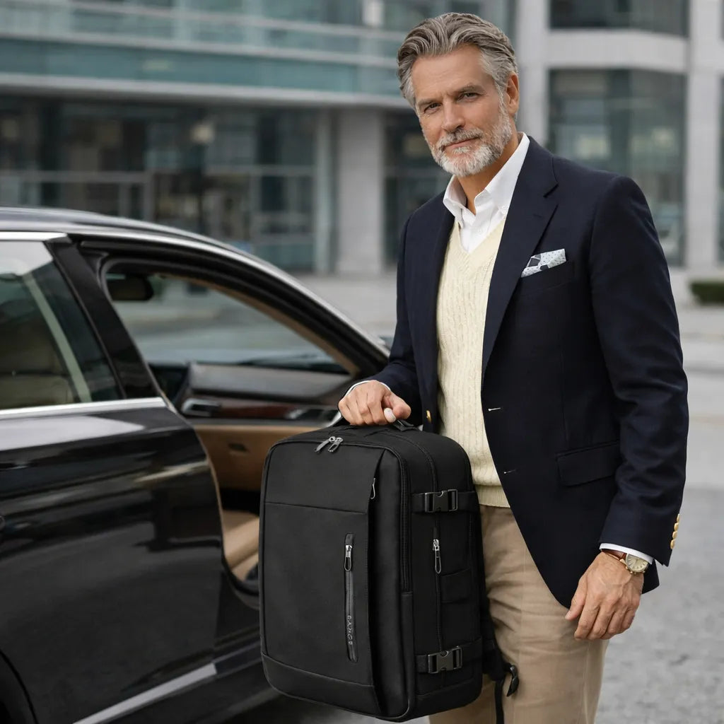 mochila de viagem expansível 35 litros masculina