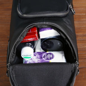 organização interna shoulder bag masculina luxo