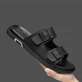 papete de couro masculina versátil e casual