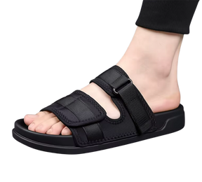 papete masculina antiderrapante sola tpu preta