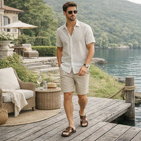 papete masculina anatômica confortável marrom