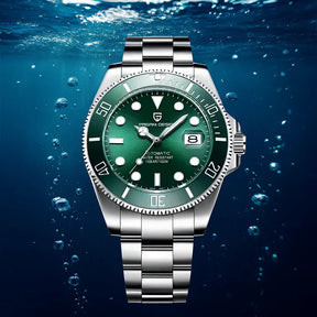 Relógio Automático Verde Sub Date