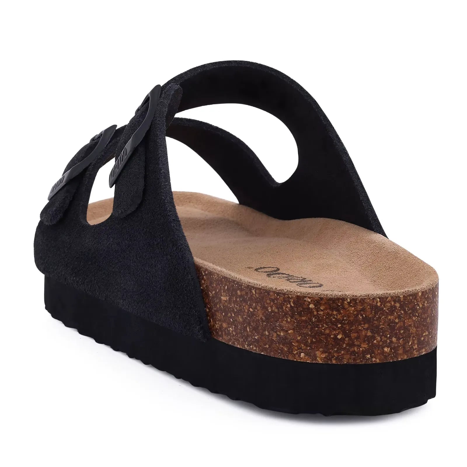 sandália masculina preta casual verão