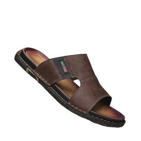sandália masculina papete valenteo ravello marrom
