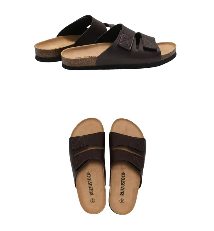 papete masculina em couro