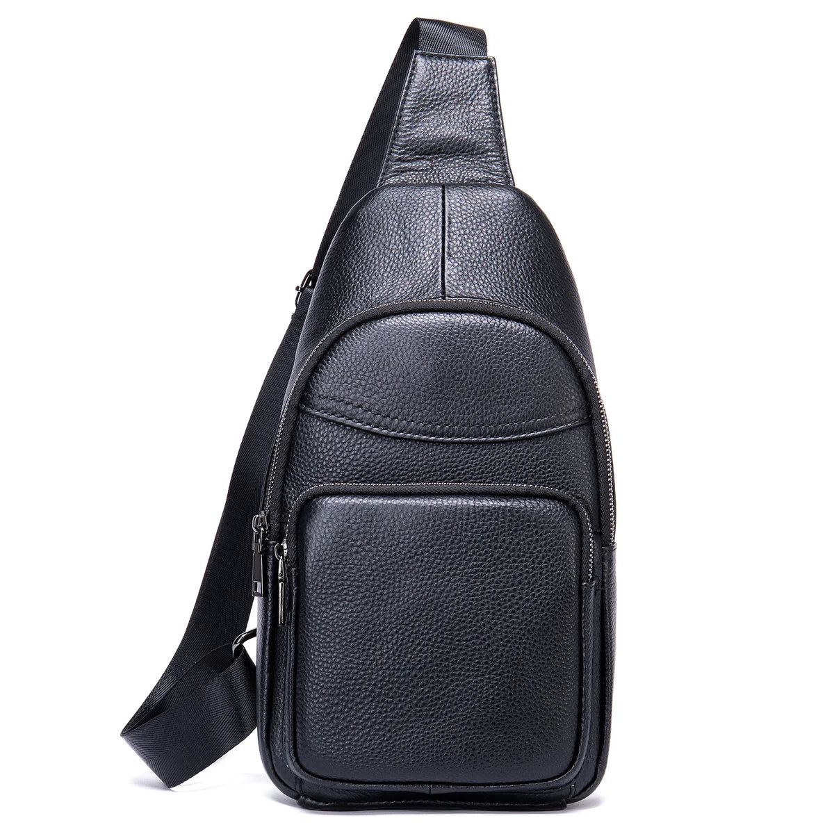 shoulder bag masculina couro legítimo firenze