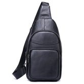 shoulder bag masculina couro legítimo firenze