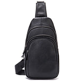 shoulder bag masculina couro legítimo valenteo bergamo