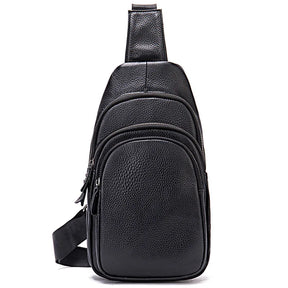shoulder bag masculina couro legítimo valenteo bergamo