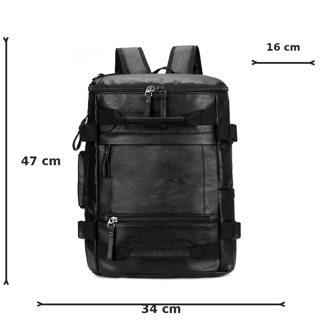 tabela dimensões e capacidade da mochila de viagem millenium