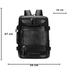 tabela dimensões e capacidade da mochila de viagem millenium